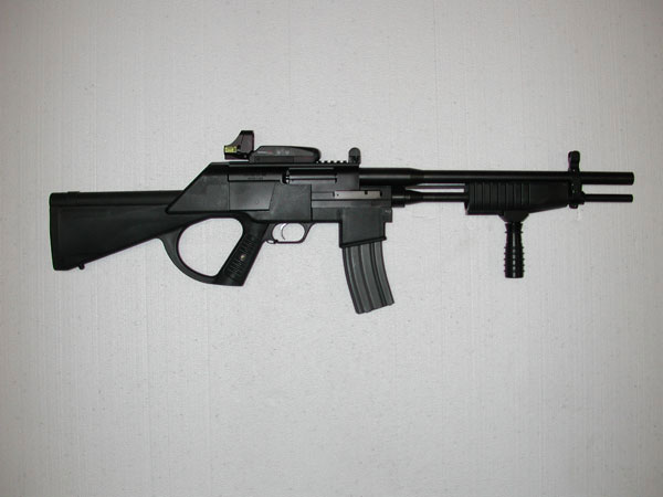 saiga 12 gauge. 12 gauge rubber-coated